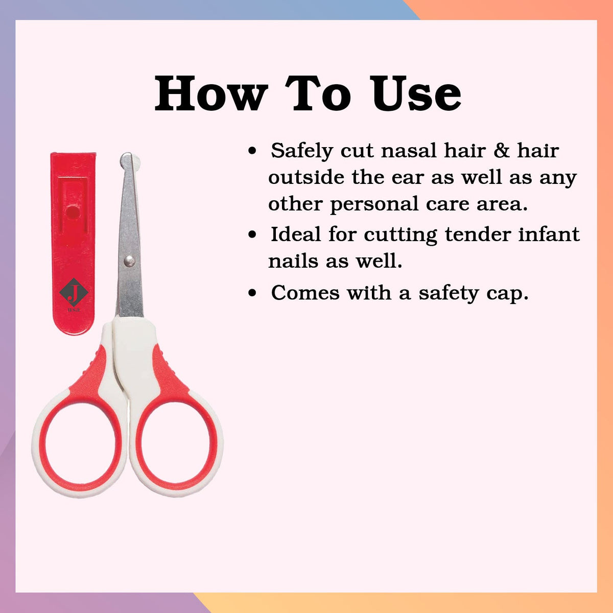 Jaquline USA Safety Scissors