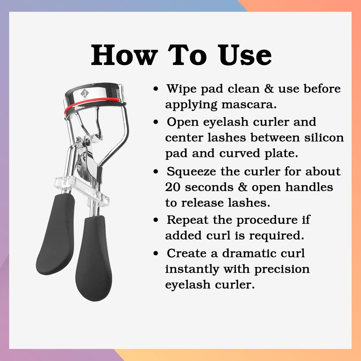 Jaquline USA Eyelash Curler