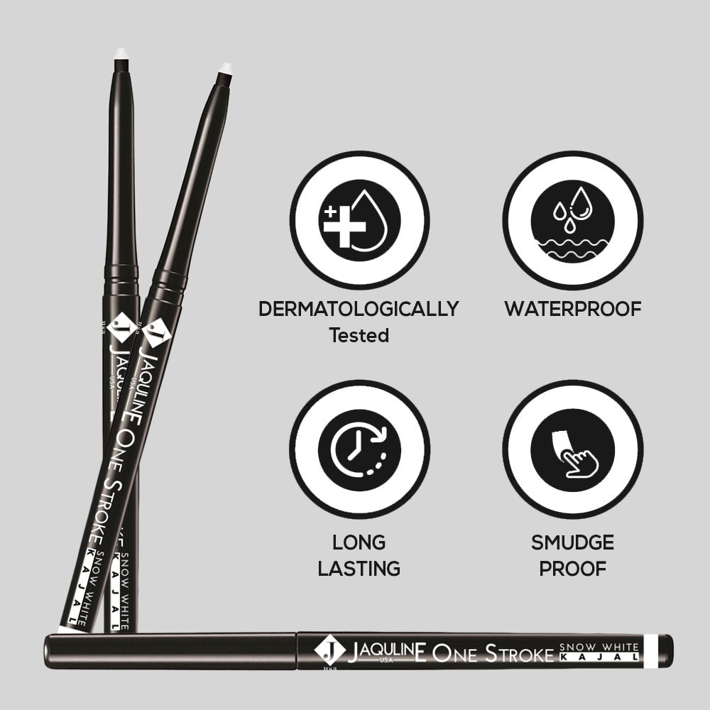 Jaquline USA One Stroke Kajal Snow White