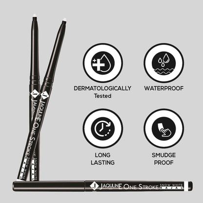Jaquline USA One Stroke Kajal Snow White