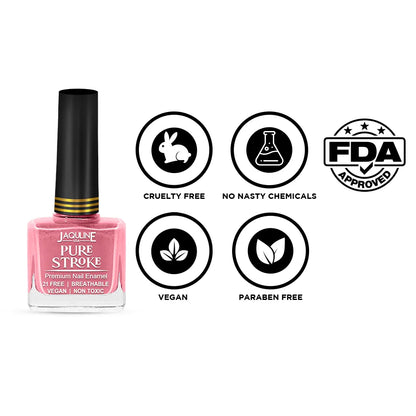 Jaquline USA Pure Stroke Nail Enamel: Flawless