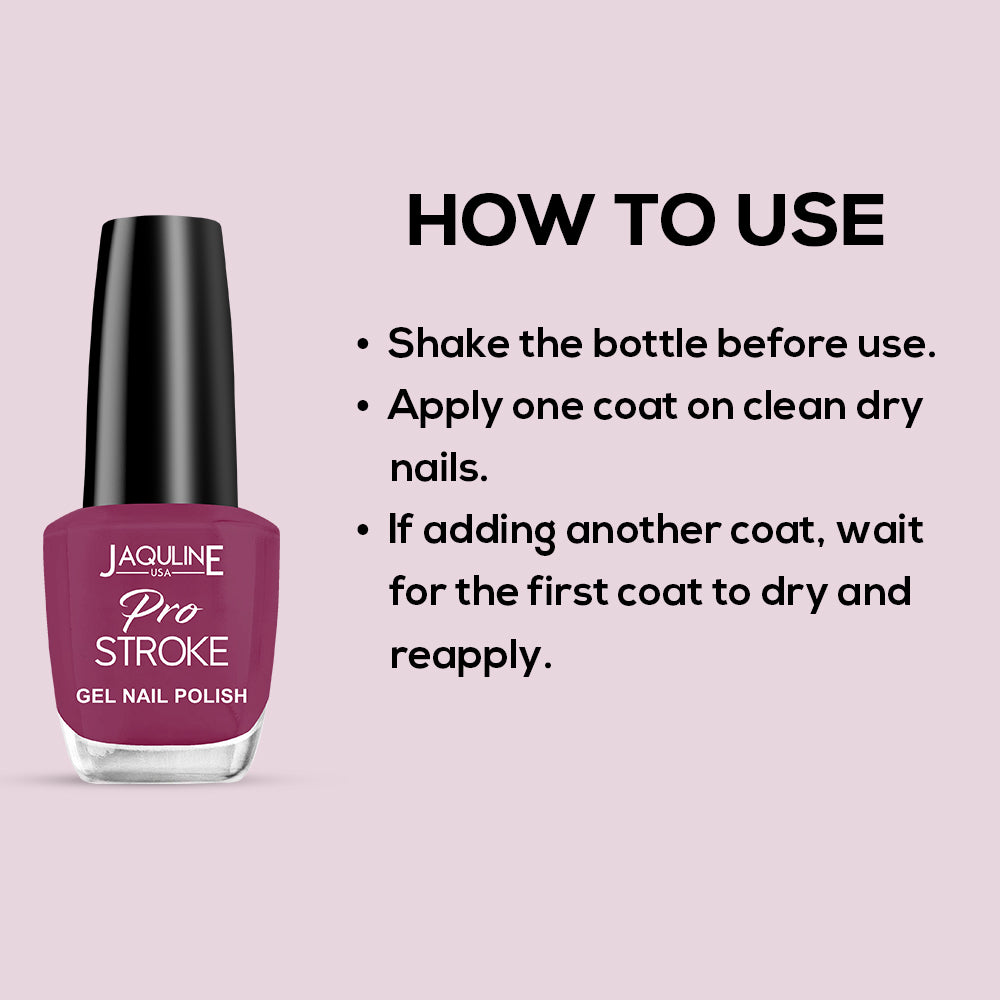 Jaquline USA Pro Stroke Gel Nail Polish 15ml: Kitty Cat 06