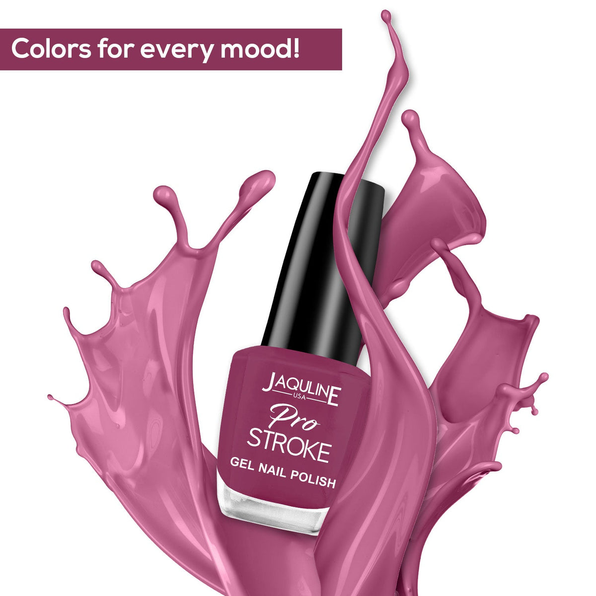 Jaquline USA Pro Stroke Gel Nail Polish 15ml: Kitty Cat 06
