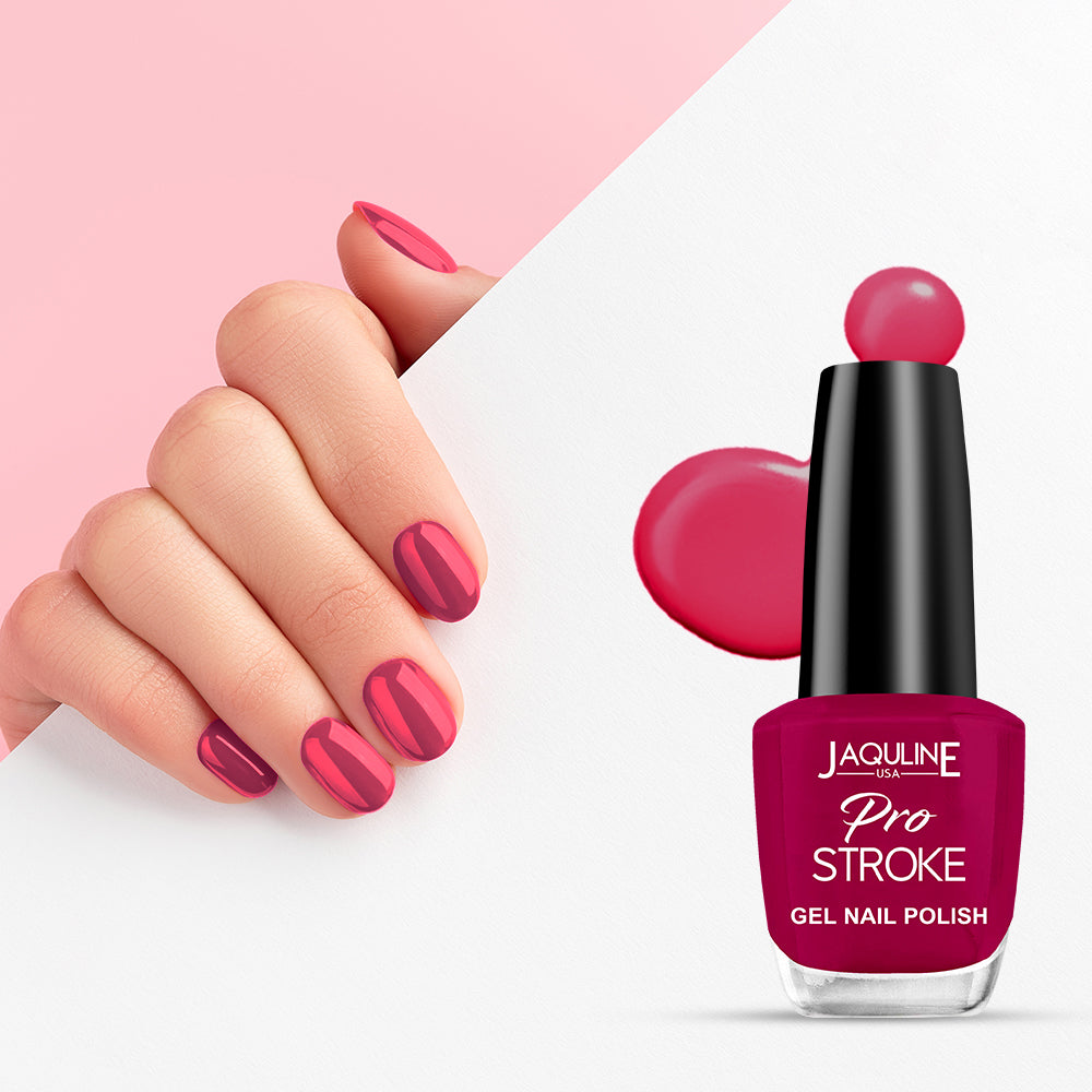 Jaquline USA Pro Stroke Gel Nail Polish: Tempt Me 19 (15 ml)