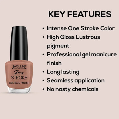 Jaquline USA Pro Stroke Gel Nail Enamel 15ml Unapologetic 33