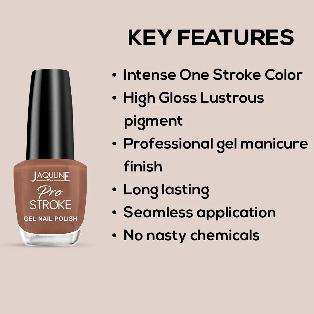 Jaquline USA Pro Stroke Gel Nail Enamel 15ml Sweet but Savage 34