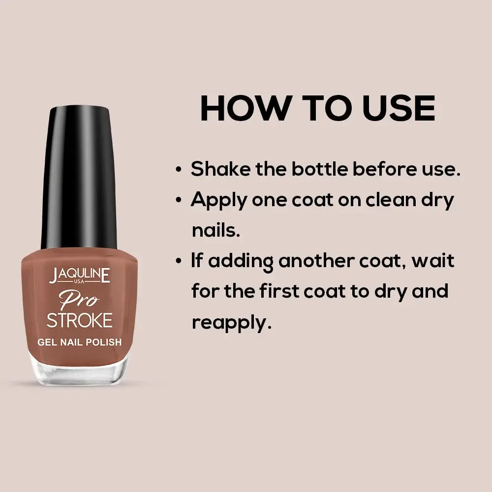 Jaquline USA Pro Stroke Gel Nail Enamel 15ml Sweet but Savage 34
