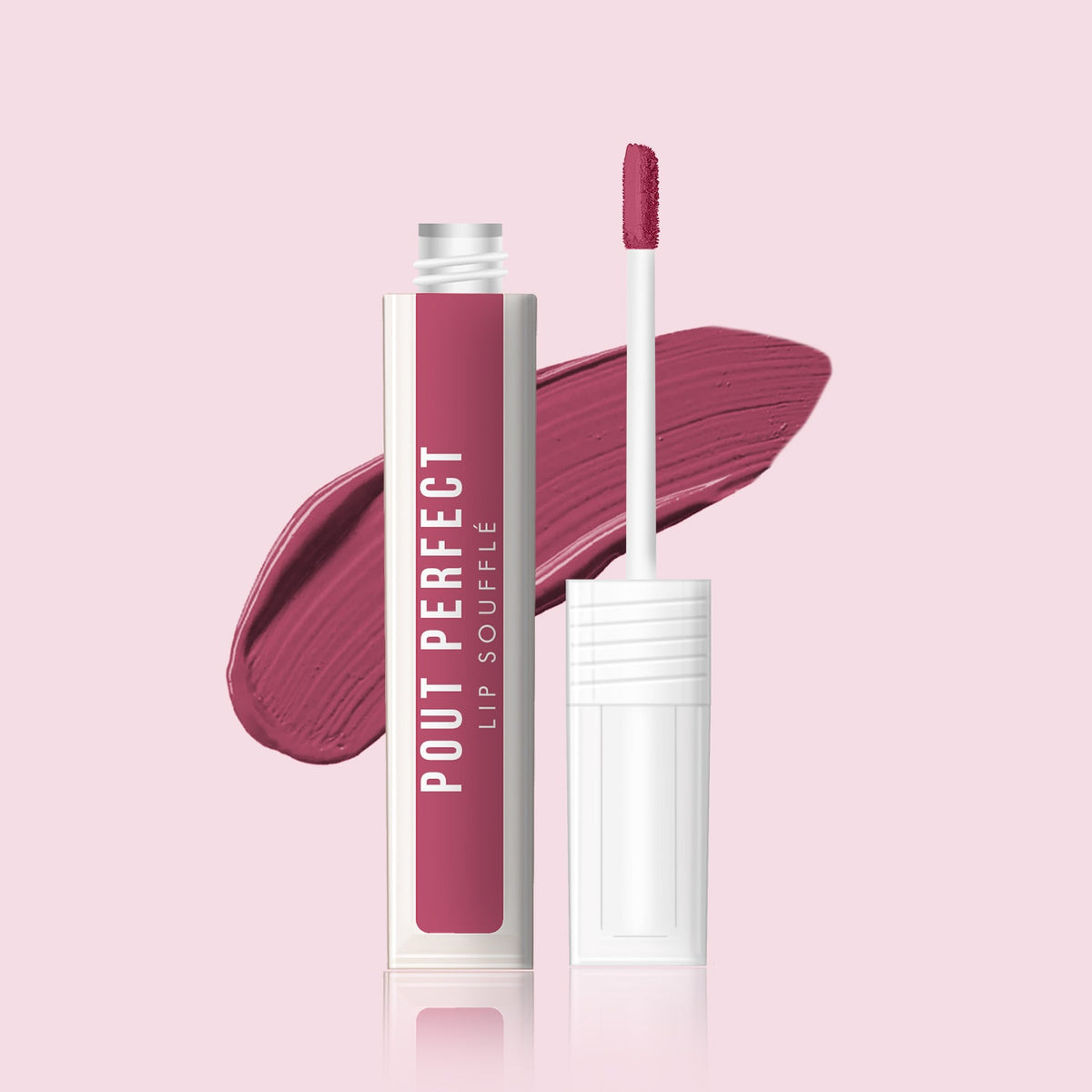 Jaquline USA Pout Perfect Lip Souffle Frosted Petal 02