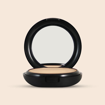 Jaquline USA Perfect Fix Long Wear Compact Powder with Silky Smooth Finish & Matte Effect - Ivory01 (9g)