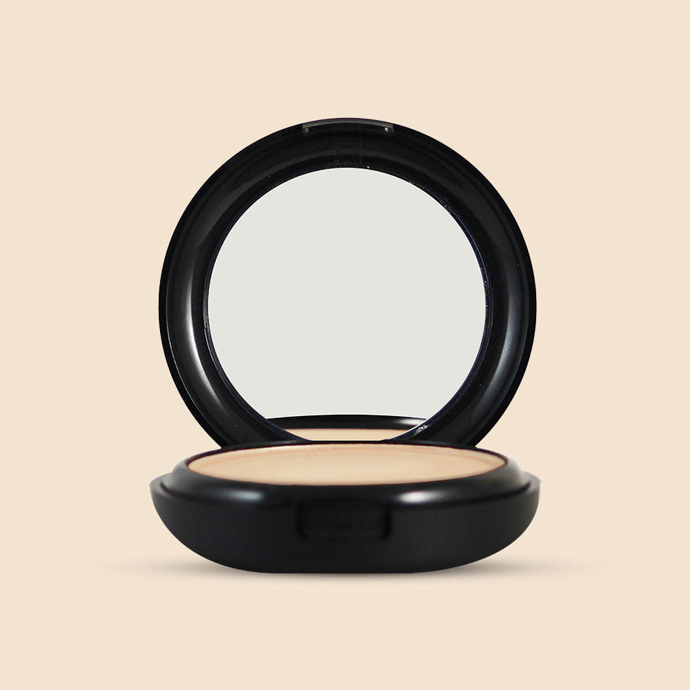 Jaquline USA Perfect Fix Long Wear Compact Powder with Silky Smooth Finish & Matte Effect - Beige02 (9g)