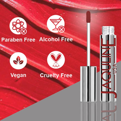 Jaquline USA RIZZ Bold Rizz Liquid Lipstick Glossy Matte, Long Lasting Formula-3.5ml