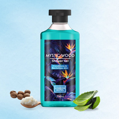 London Notes Shower Gel-250ml Mystic Wood