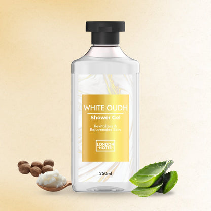 London Notes Shower Gel-250ml White Oudh
