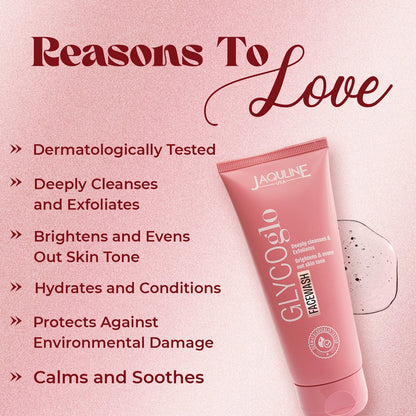 Jaquline USA Glycoglo Facewash 100ml