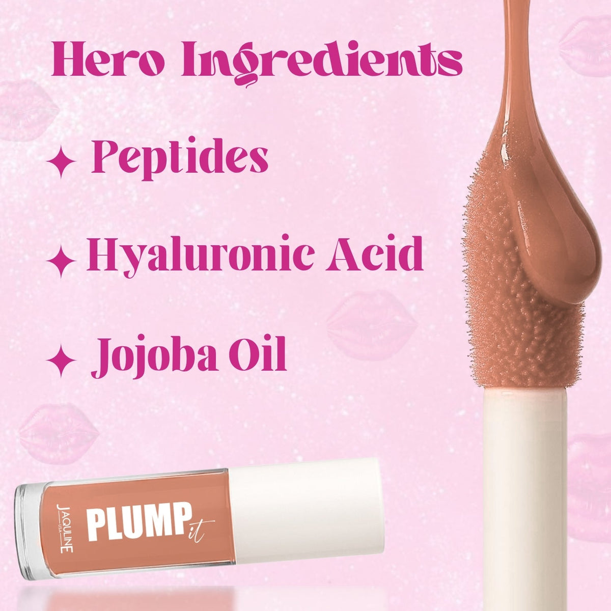 Jaquline USA Plump It Lip Volumizer (3.5 ml) Nude Nuance 02