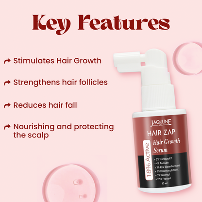 Jaquline USA Hair ZAP Hair Growth Serum 30ml