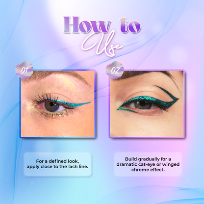 Jaquline USA Holo Hype Holographic Eyeliner Chromatic Swipe 04 (1.6ml)