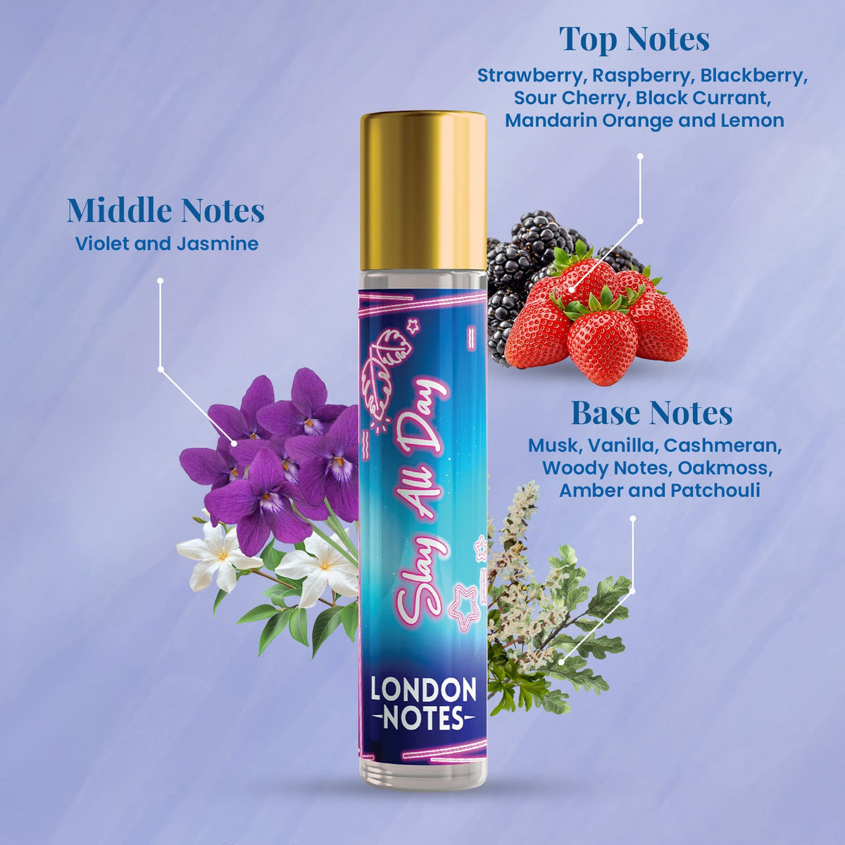 London Notes Slay All Day EDP  25ml