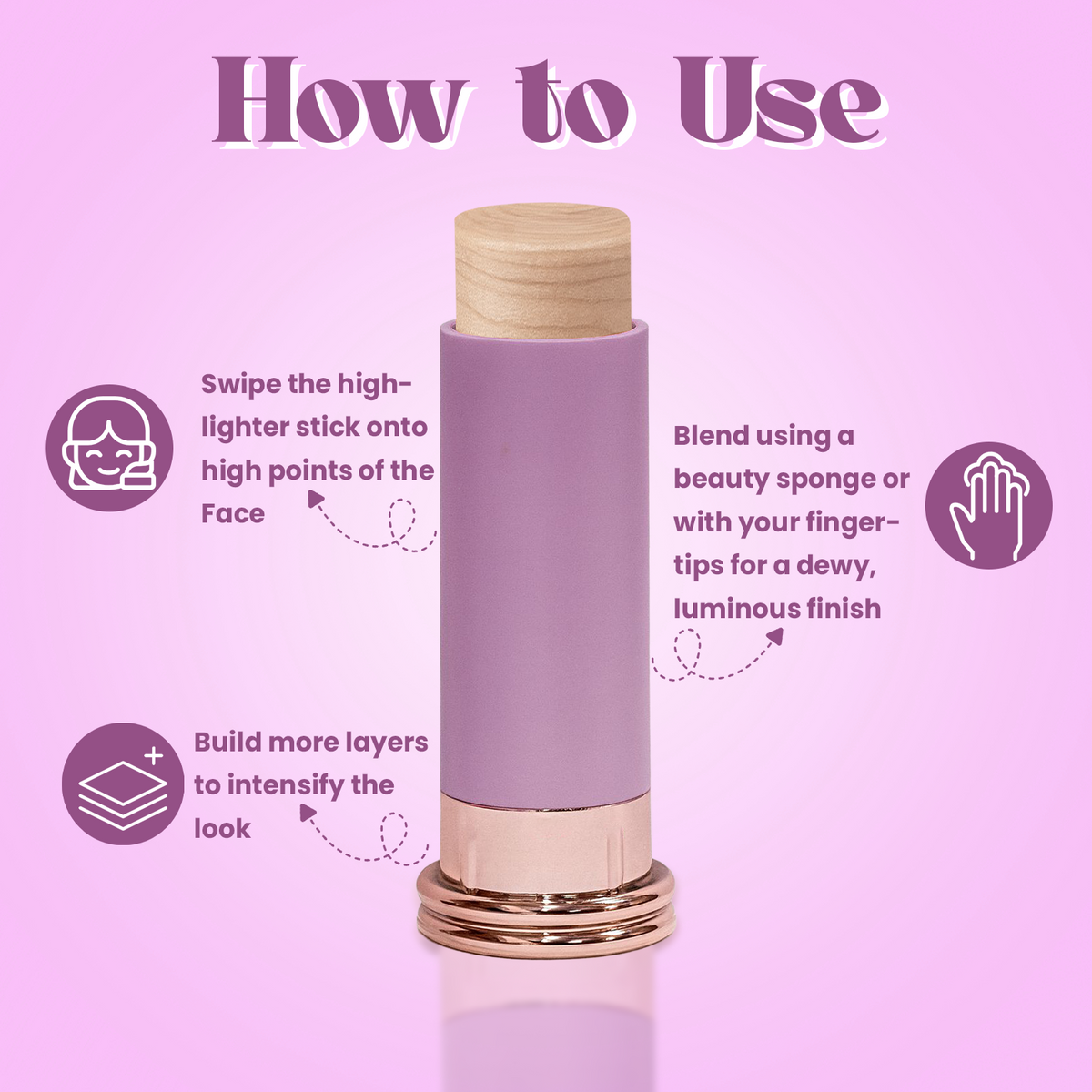Jaquline USA Steal the Spotlight Highlighter Stick 15g - Showstopper 02