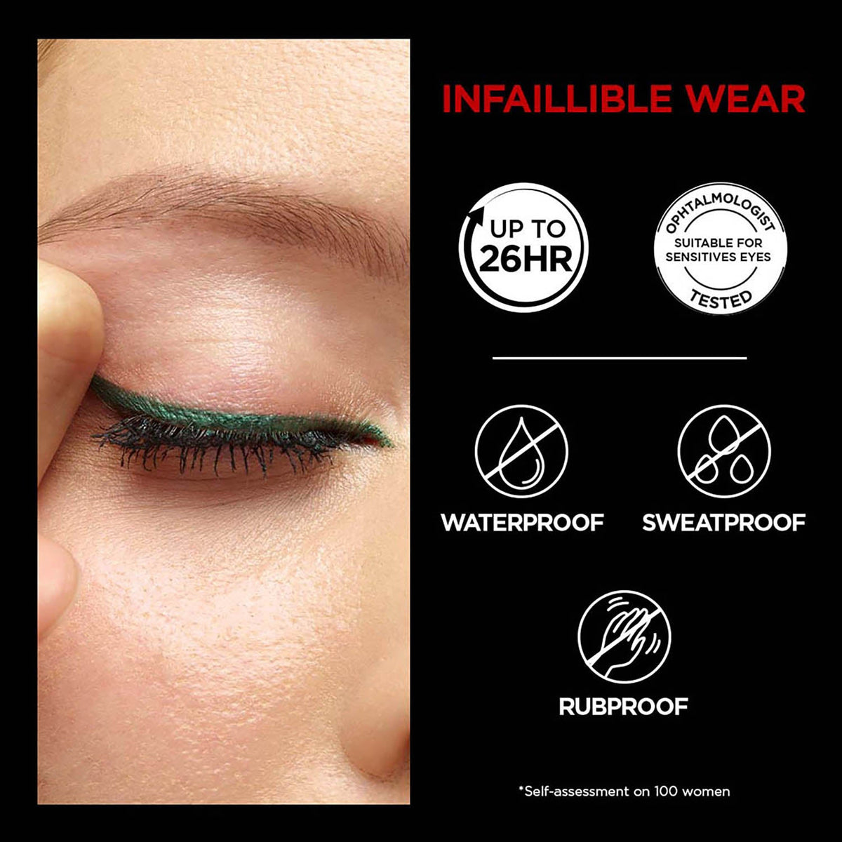 L'Oreal Paris INFAILLIBLE GRIP Upto 36H Gel Automatic Eye Liner -003 Taupe Grey