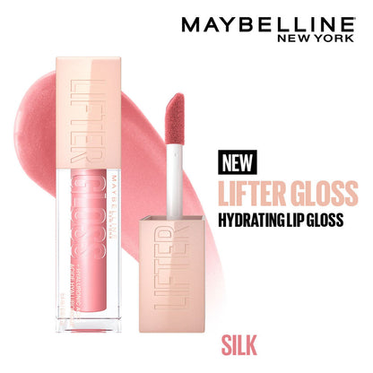 Maybelline New York Lifter Gloss, Hydrating Lip Gloss, Silk, 5.4 ml