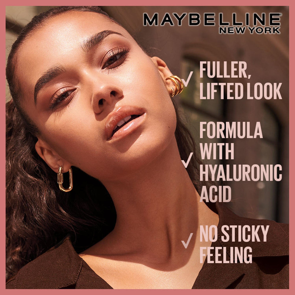 Maybelline New York Lifter Gloss, Hydrating Lip Gloss, Rust, 5.4 ml