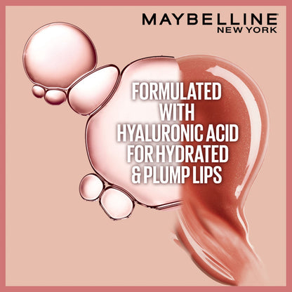 Maybelline New York Lifter Gloss, Hydrating Lip Gloss, Rust, 5.4 ml