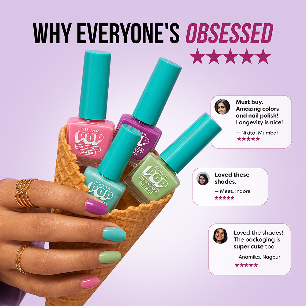 4 in 1 Nail Lacquer Kit 04 Pastel Paradise