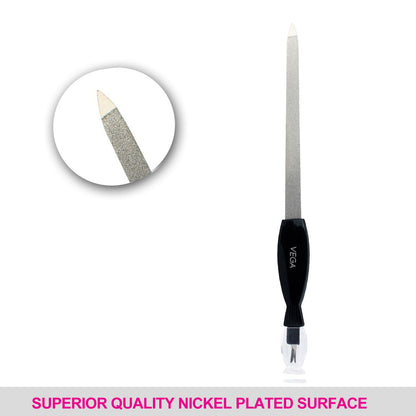 Vega Nail File with Trimmer, 1 Pc (NFT6)