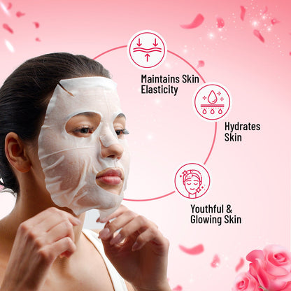 Rose & Collagen Sheet Mask