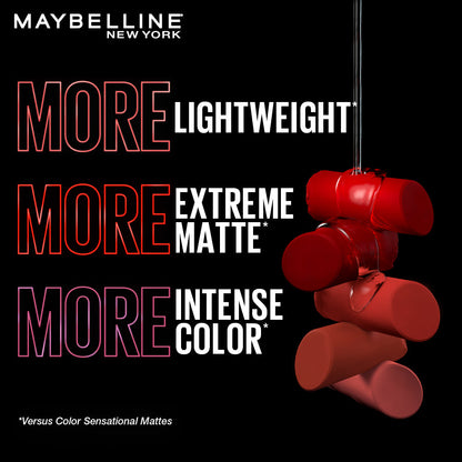 Maybelline New York Color Sensational Ultimattes Lipstick, 899 More Rust, 1.7 g