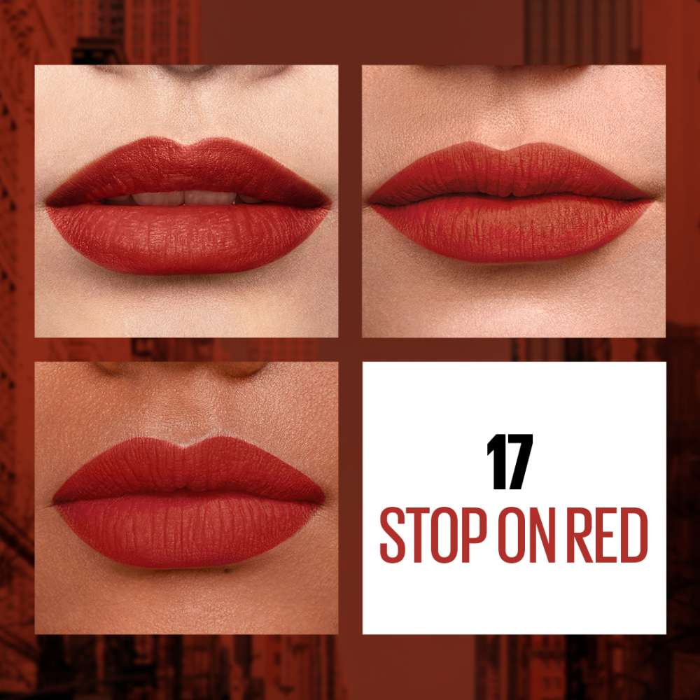 Maybelline New York Sensational Liquid Matte Lipstick, 24 Touch of Spice, 7ml - Liquid Lipstick Shades Delivering Intense Mat