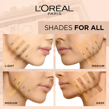 L'Oreal Paris Infallible 24H Matte Cover Liquid Foundation, 123 Natural Vanilla
, 35 ml
