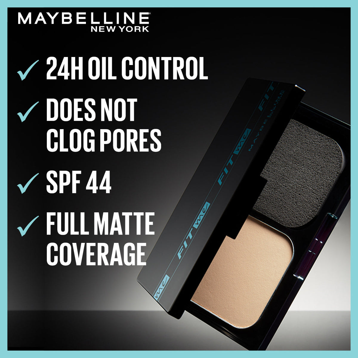 Maybelline New York Fit Me Ultimate Powder Foundation, Shade 128