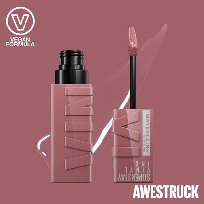 Maybelline Superstay Vinyl Ink Liquid Lipstick, Awestruck, 4.2 ml
