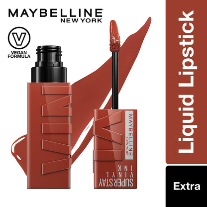 Maybelline New York Superstay Vinyl Ink Liquid Lipstick, Extra 4.2 ml