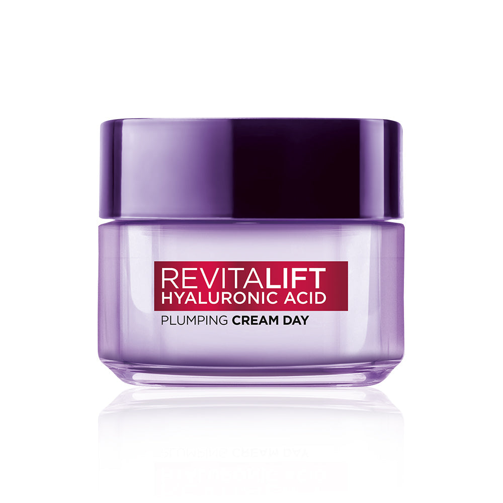 L'Oreal Paris Revitalift Hyaluronic Acid Plumping Day Cream for Women, 15 ml | Face Cream for Hydrated and Radiant Skin