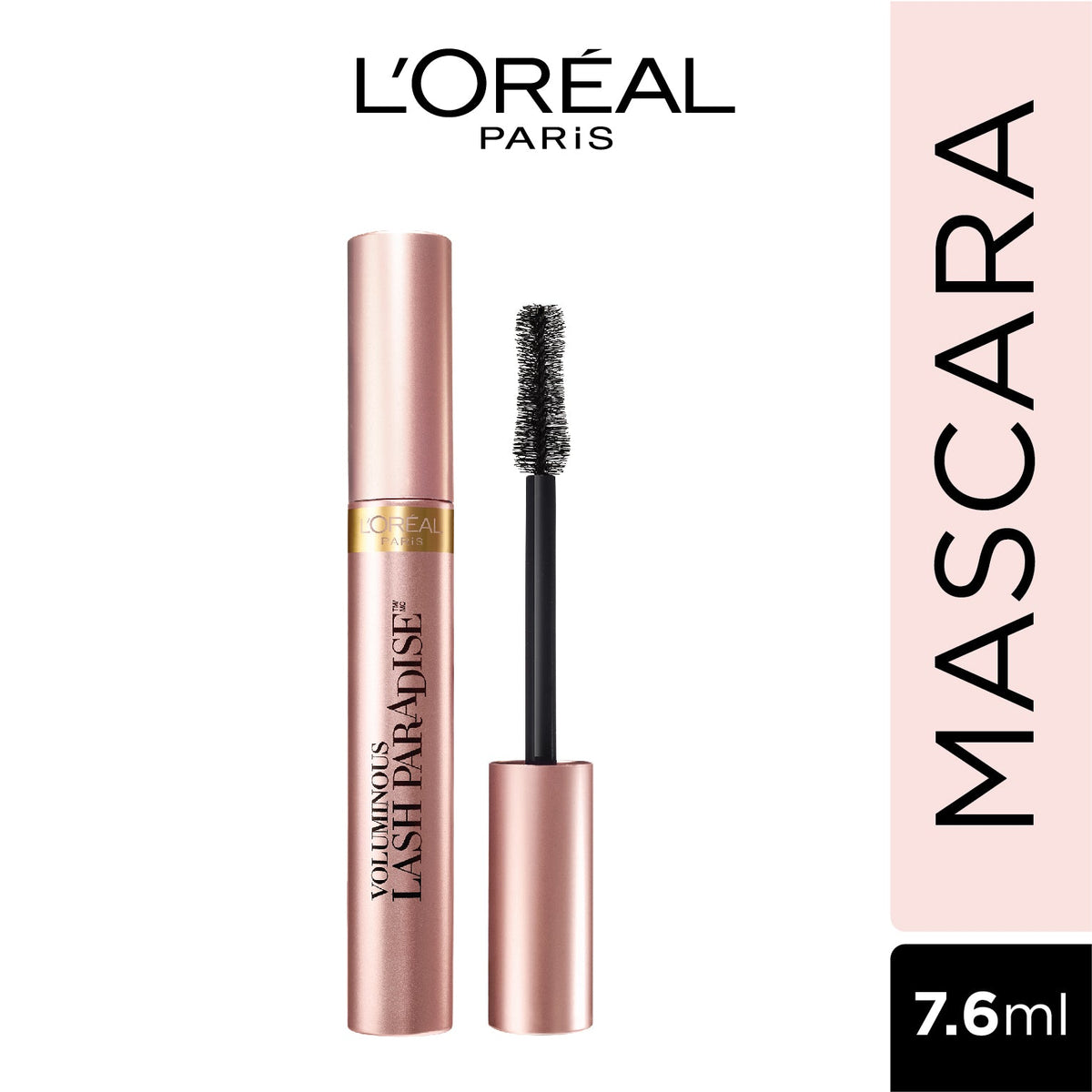 L'Oreal Paris Lash Paradise Mascara, Waterproof, 7.6ml