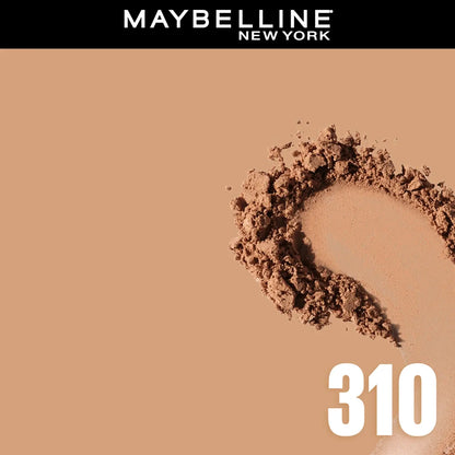 Maybelline New York Fit Me Matte + Poreless Compact Powder, 310 Sun Beige, 6g