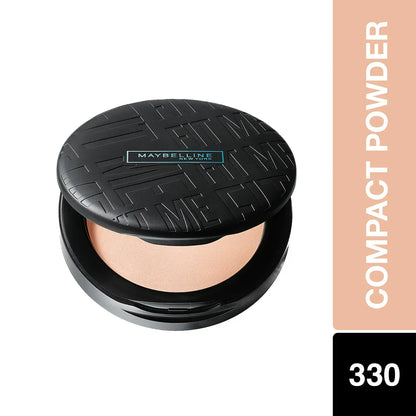 Maybelline New York Fit Me Matte + Poreless Compact Powder, 330 Toffee, 6g