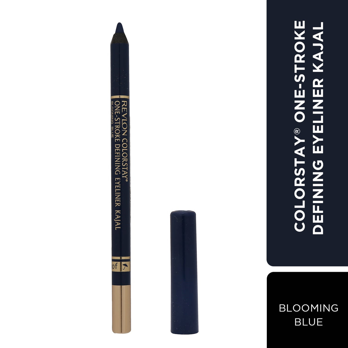 ONE-STROKE DEFINING EYELINER KAJAL Blooming Blue