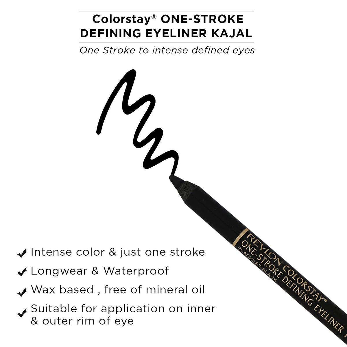 ONE-STROKE DEFINING EYELINER KAJAL Blooming Blue