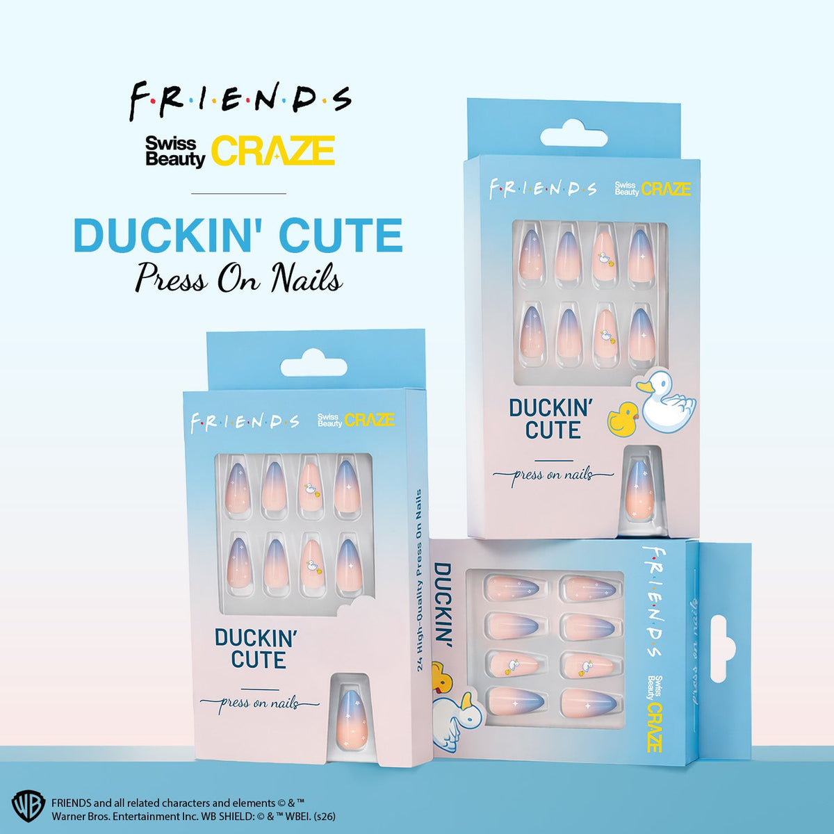 Craze Duckin' Cute Press On Nails