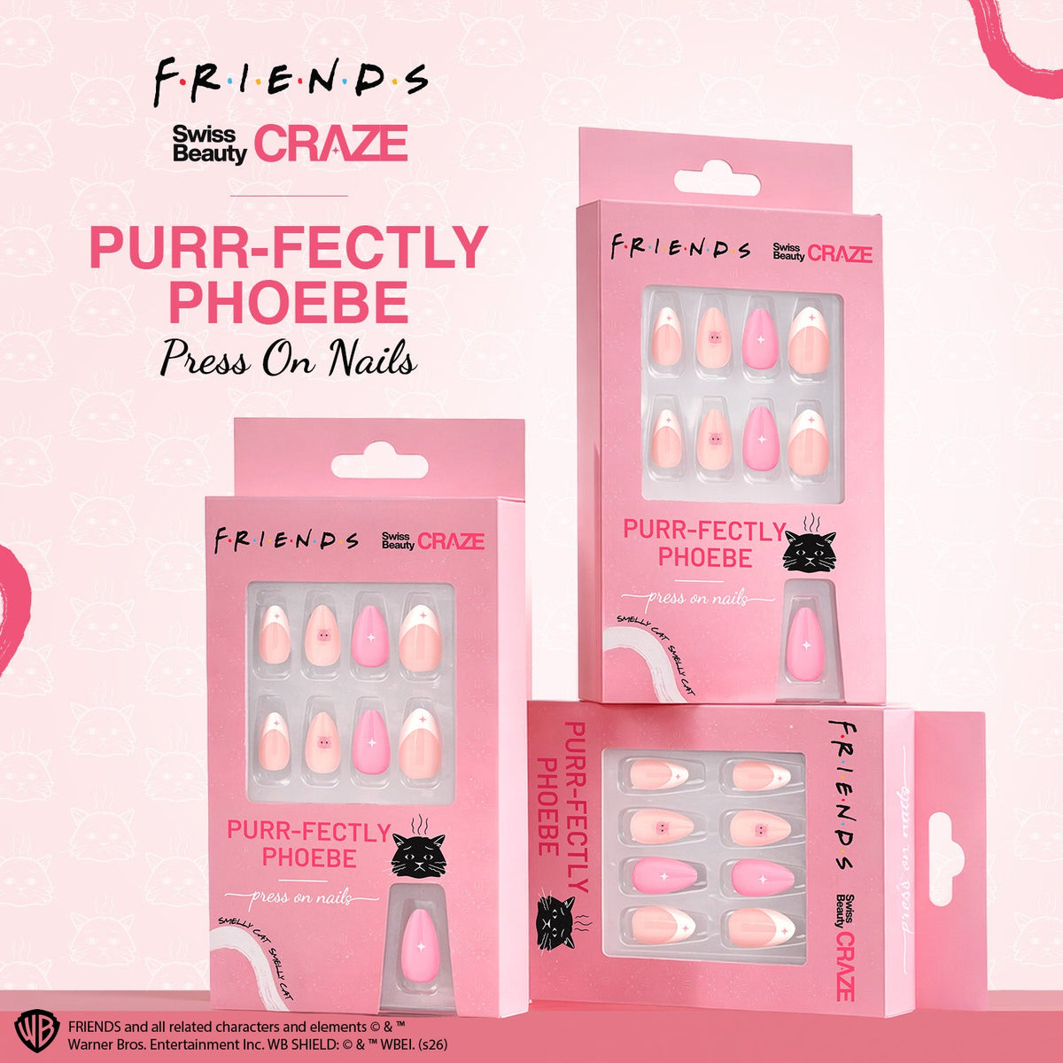 Craze Purr-Fectly Phoebe Press On Nails