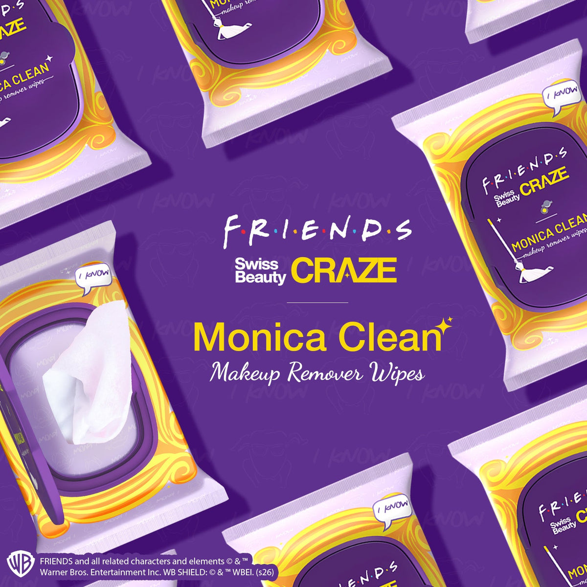 CRAZE Monica Clean Makeup Remover Wipes
