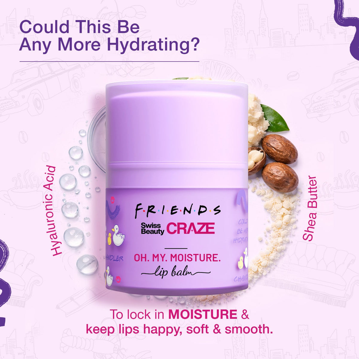 CRAZE  Oh. My. Moisture.  Lip Balm