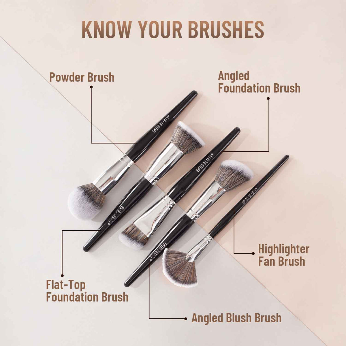 Professional Series Makeup Brush 12 Piece Set