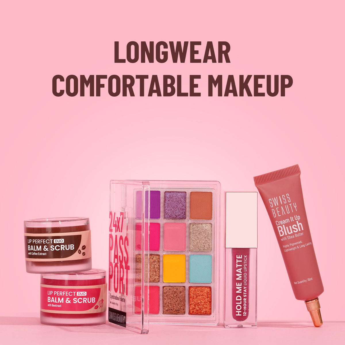 Lip Perfect Duo Balm & Scrub with Beetroot Extract