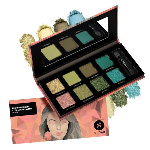 Blend The Rules Eyeshadow Palette 07 Ivy (Enchanting Emeralds)