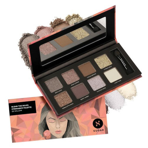 Blend the Rules Eyeshadow Palette 05 Willow (Dainty Browns)